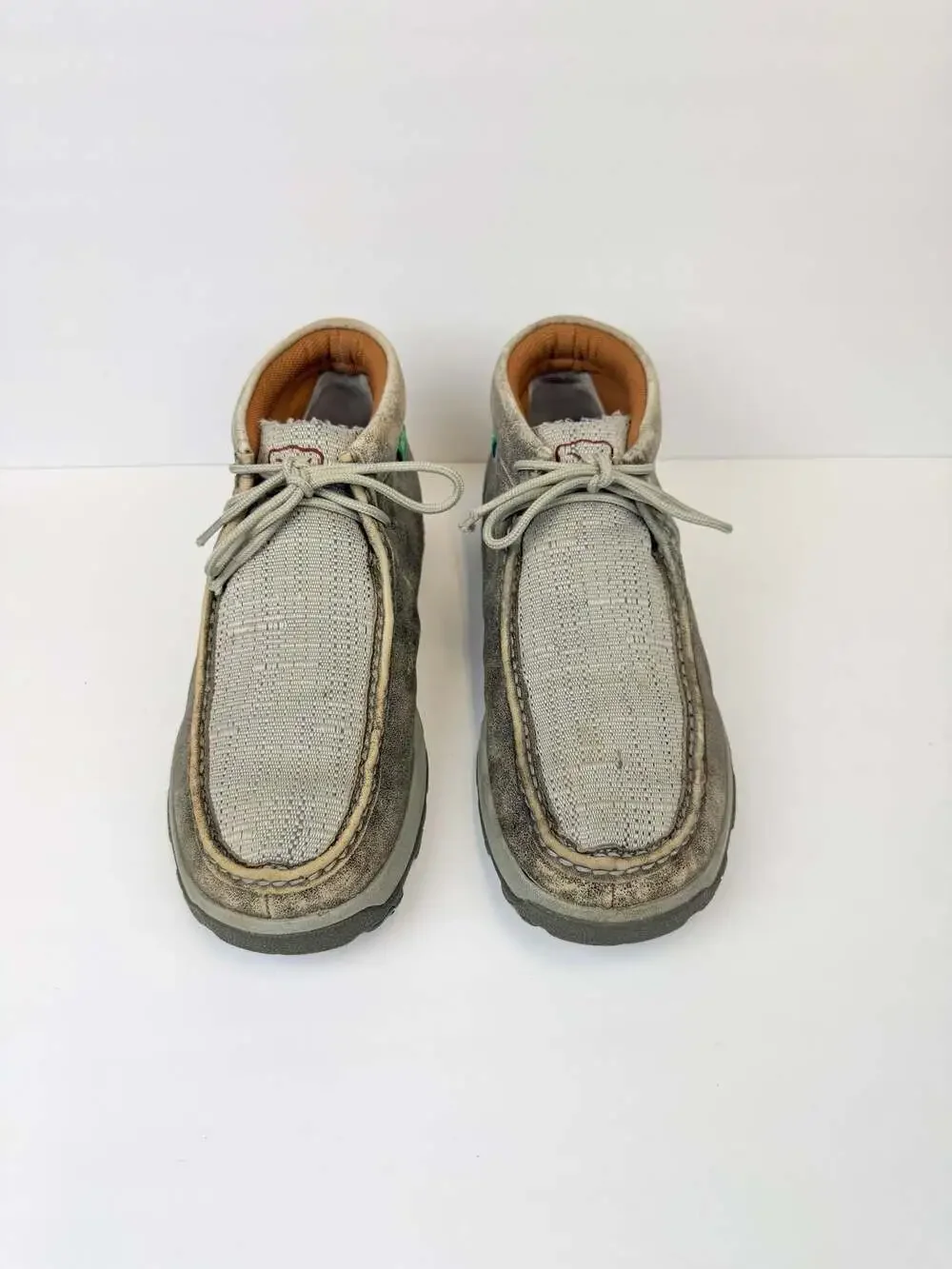 Twisted X Men's MXC0005 CellStretch Chukka Driving Moccasin Grey/Light Grey